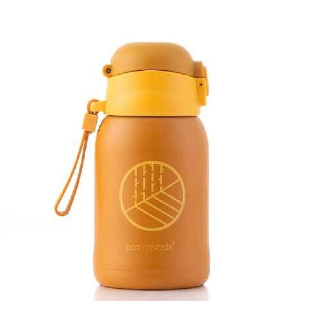 BOTELLA INOX ECO RASCALS 480 ml MOSTAZA