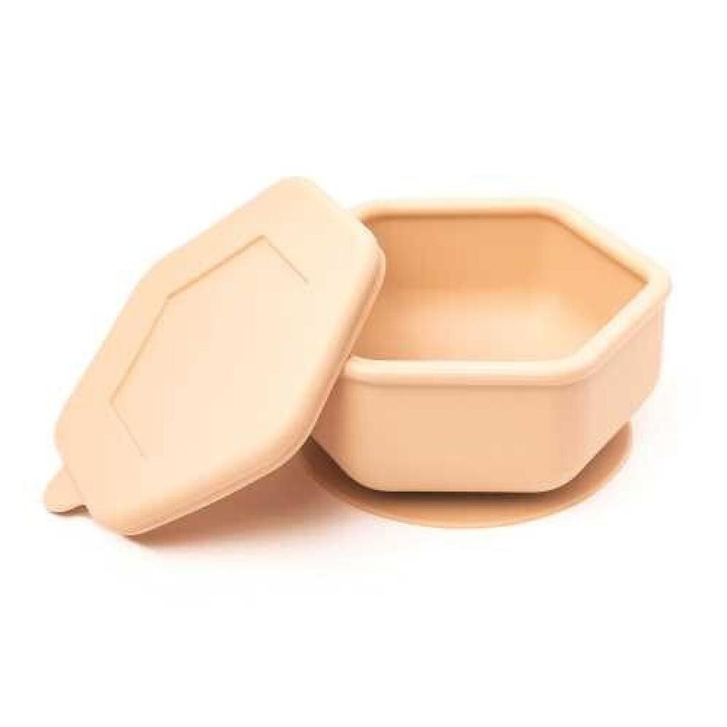 BOL SILICONA CON SUCCIÓN Y TAPA ARENA