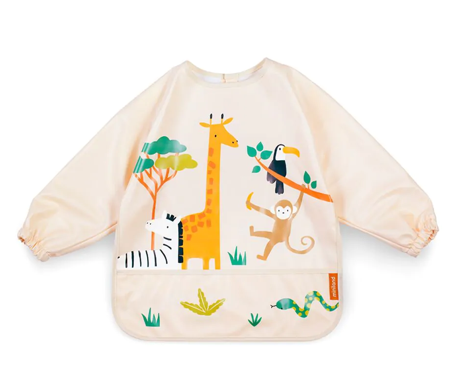BABERO MANGA LARGA SOFT BIBY JUNGLE