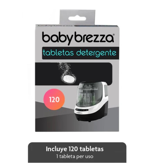 BABYBREZZA BOTTLE WASHER PRO Pastillas de Jabon Organico (120 unds)