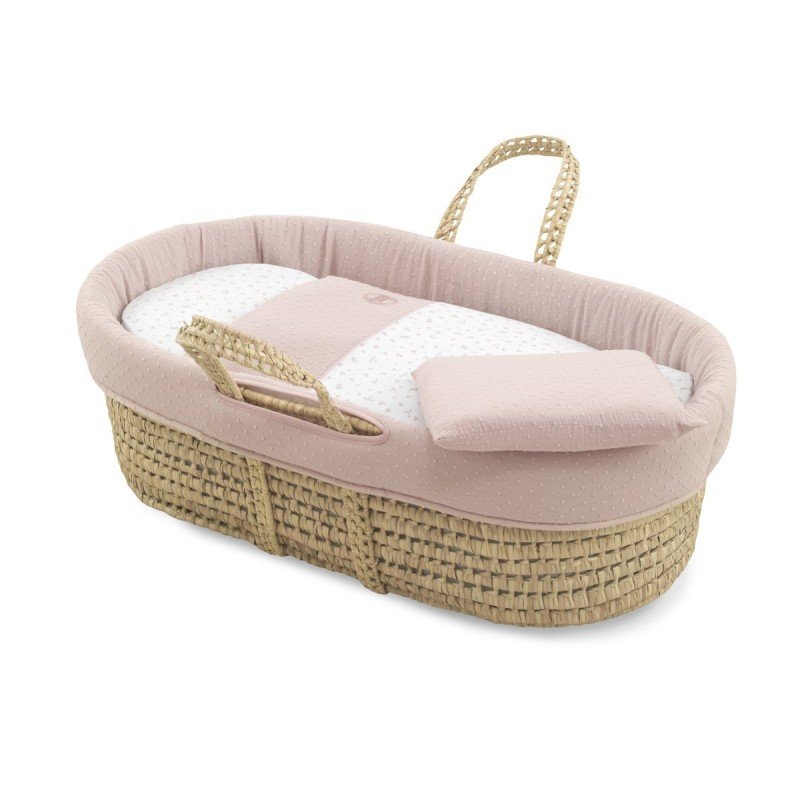 CAPAZO ACOLCHADO UNE PLUMETI ROSA 39X80X25 CM