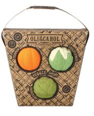Oli&amp;Carol BABY SENSORY BALLS - VEGGIE SOUP