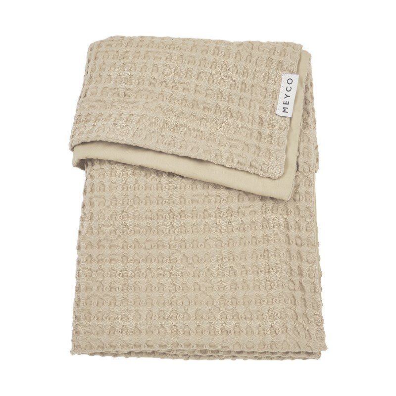 MANTA MINICUNA GOFRADA TOG 1.0 75X100CM ME-WAFFLE SAND