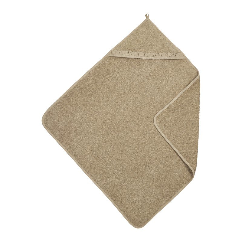 CAPA DE BAÑO VOLANTE 80X80CM ME-TERRY TAUPE