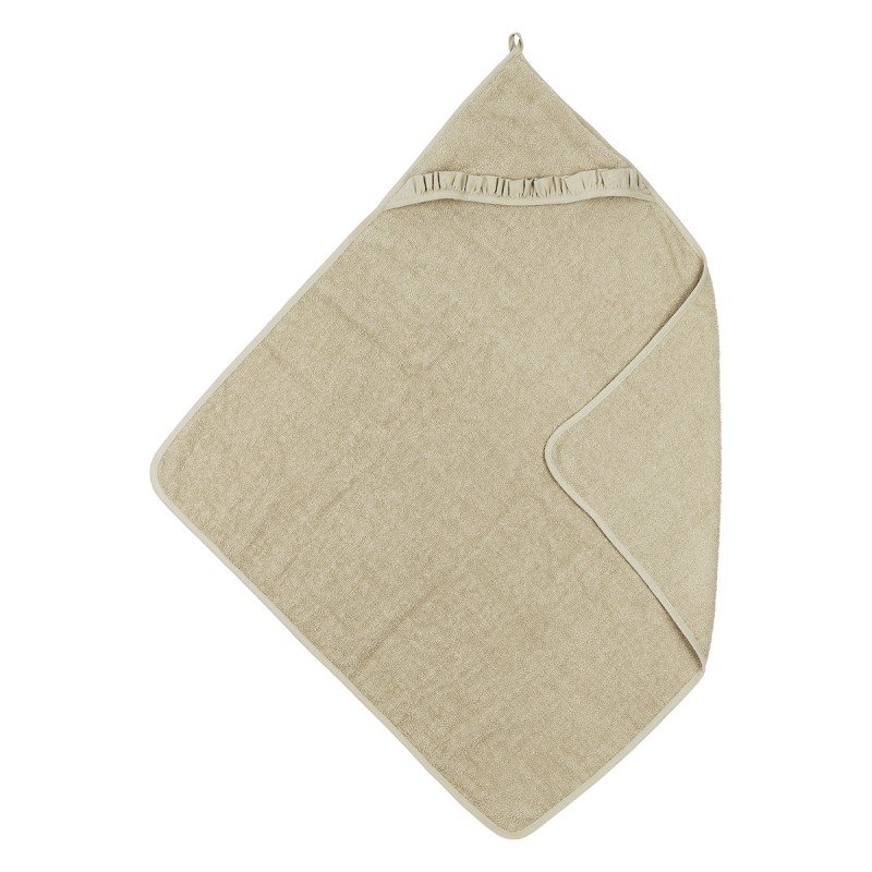 CAPA DE BAÑO VOLANTE 80X80CM ME-TERRY SAND