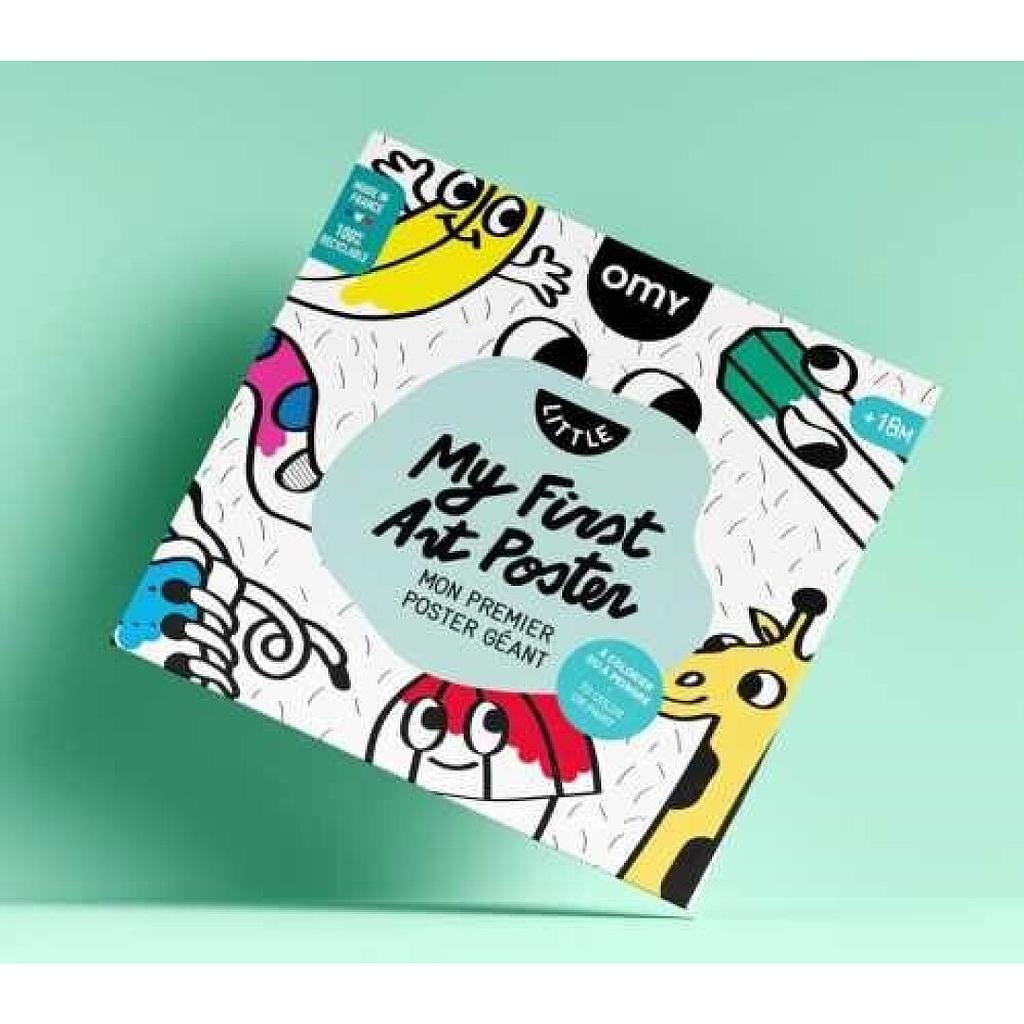 OMY POSTER XL OMY FIRST ART PARA COLOREAR