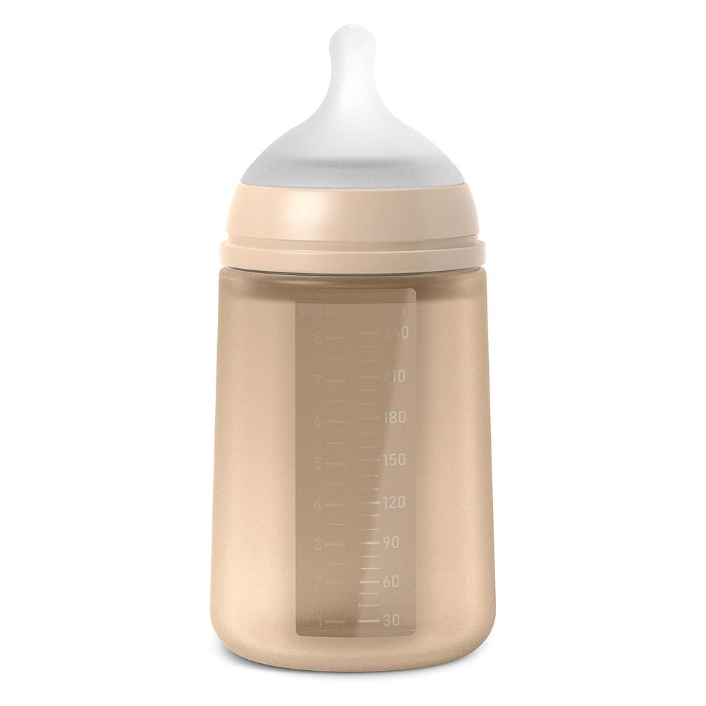 BIBERON COLOUR ESSENCE 240ML SILICONA FISIOL. SX PRO BEIGE SOFT