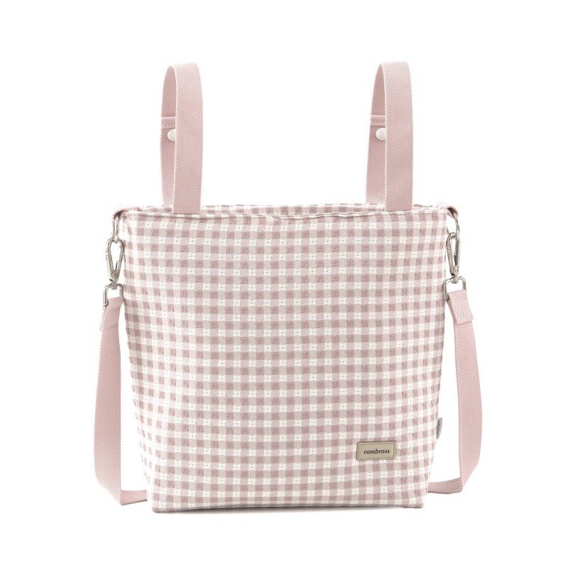 BOLSO TALEGA VICHY ROSA