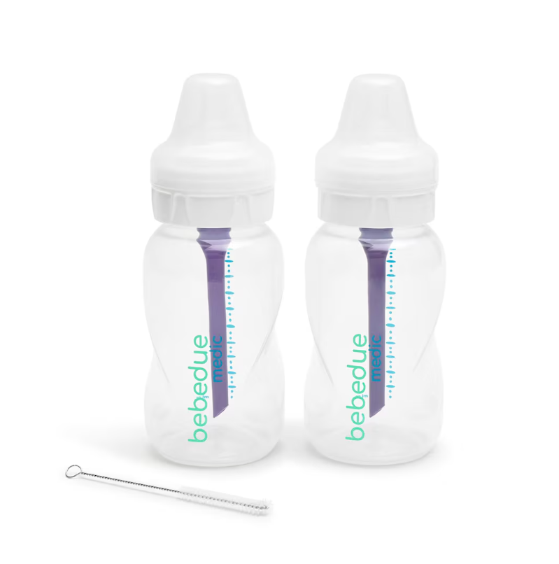 PACK DE 2 BIBERONES BEBEDUE MEDIC ANTICOLIC PP 330 ml +6M