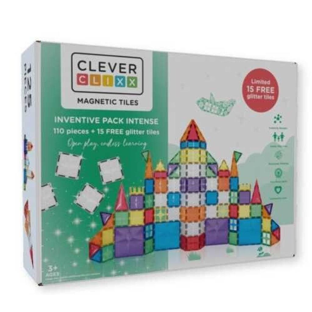 CLEVERCLIXX PACK BIRTHDAY 110 PIEZAS COLORES VIVOS + 15 GLITTER GRATIS