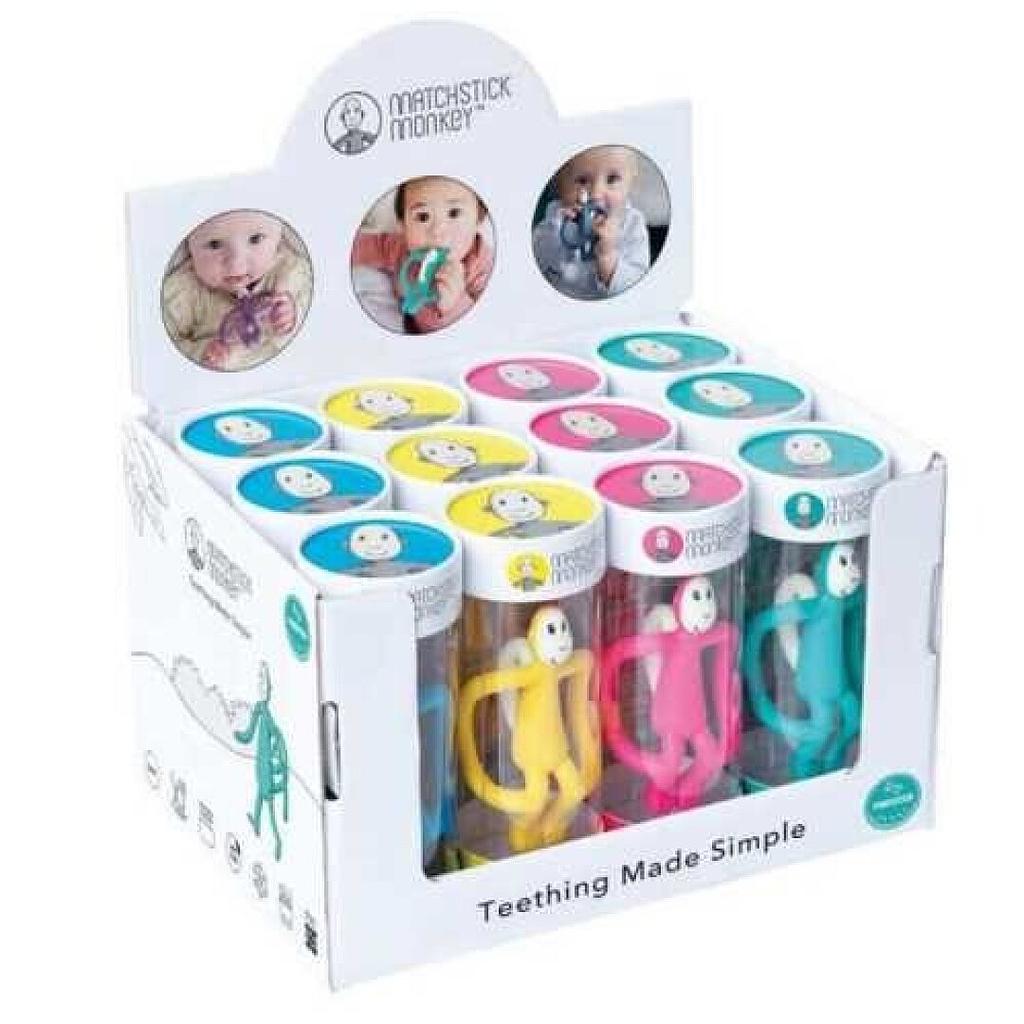 EXPOSITOR MOSTRADOR - MORDEDOR MATCHSTICK MONKEY - 12 UNIDADES