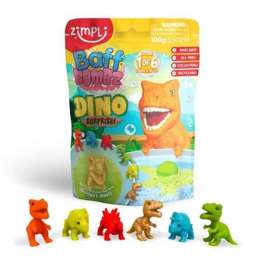 BOMBA DE BAÑO SURPRISE DINOS 1x100gr.