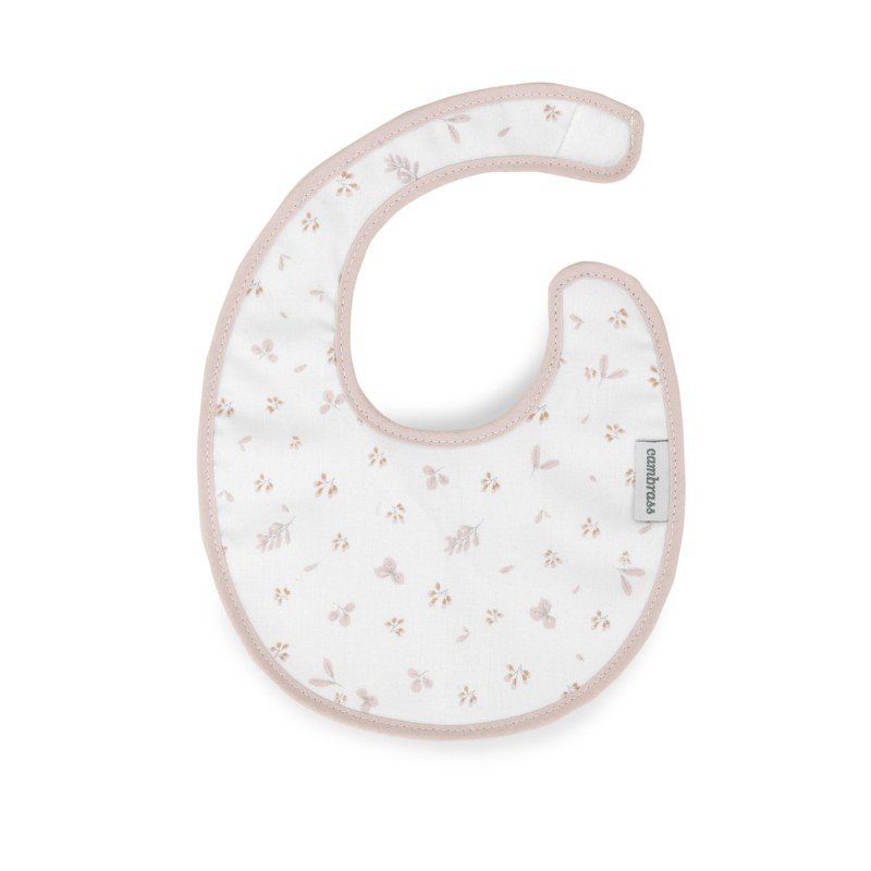 BABERO REDONDO C/VELCRO PLUMETI ROSA