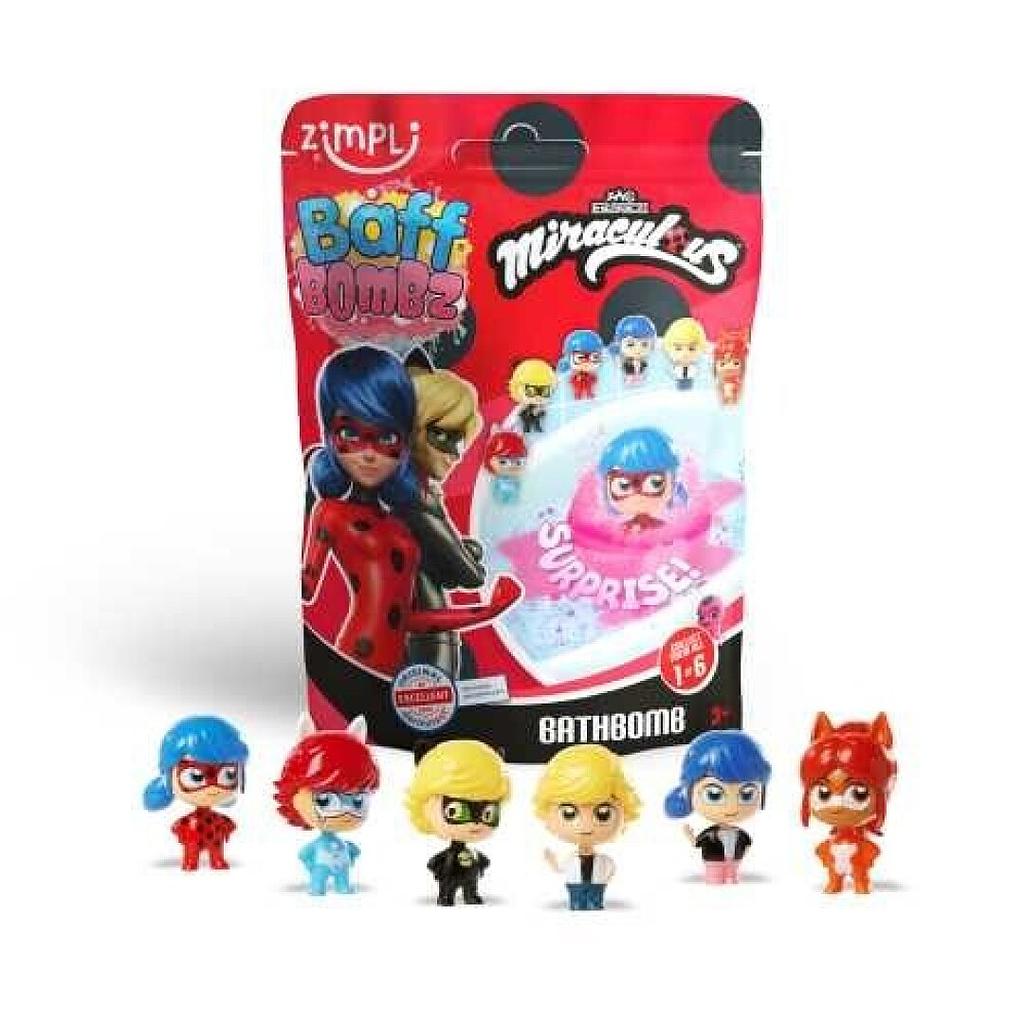 BOMBA DE BAÑO SURPRISE LADYBUG 1x100gr.