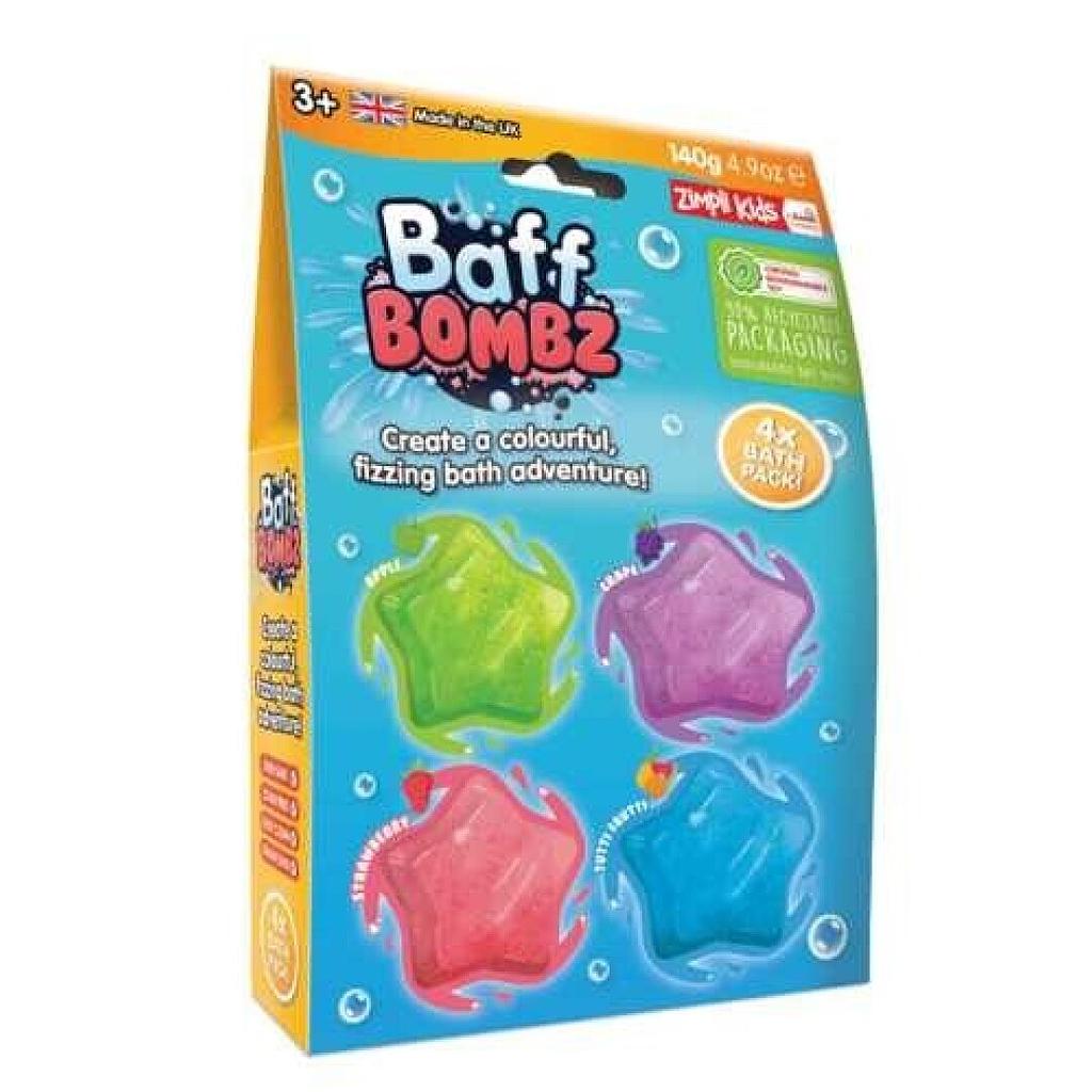 PACK DE 4 BOMBAS BAÑO STAR 4x35gr.