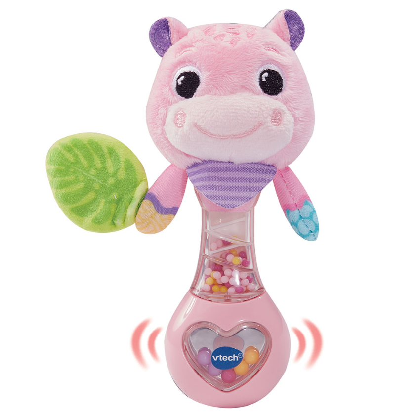 SONAJERO HIPO BEBE ROSA
