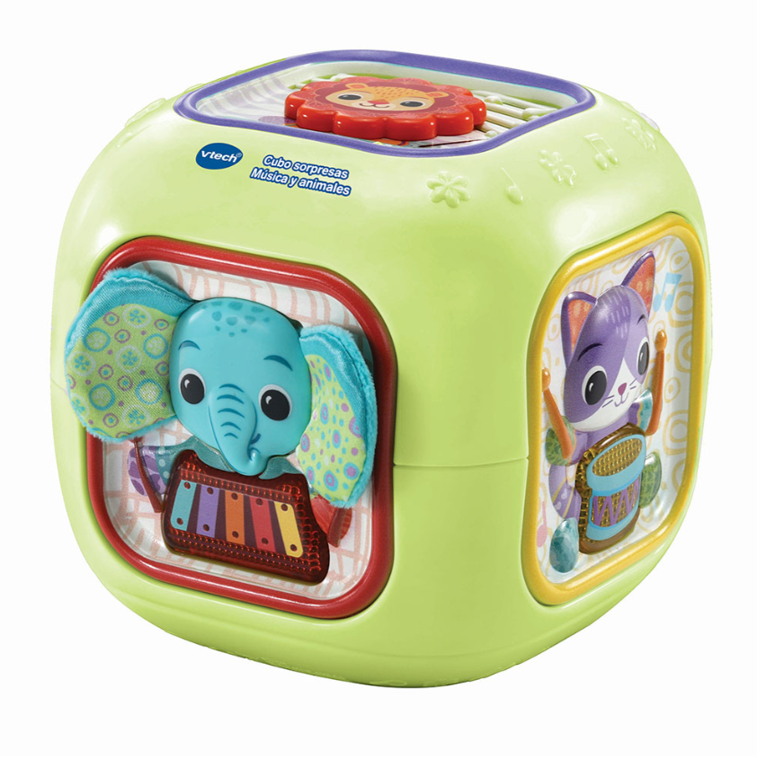 CUBO SORPRESAS MUSICA Y ANIMALES