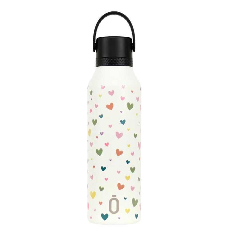 BOTELLA TERMICA RUNBOTT SPORT MII 60CL CORAZONES NATA