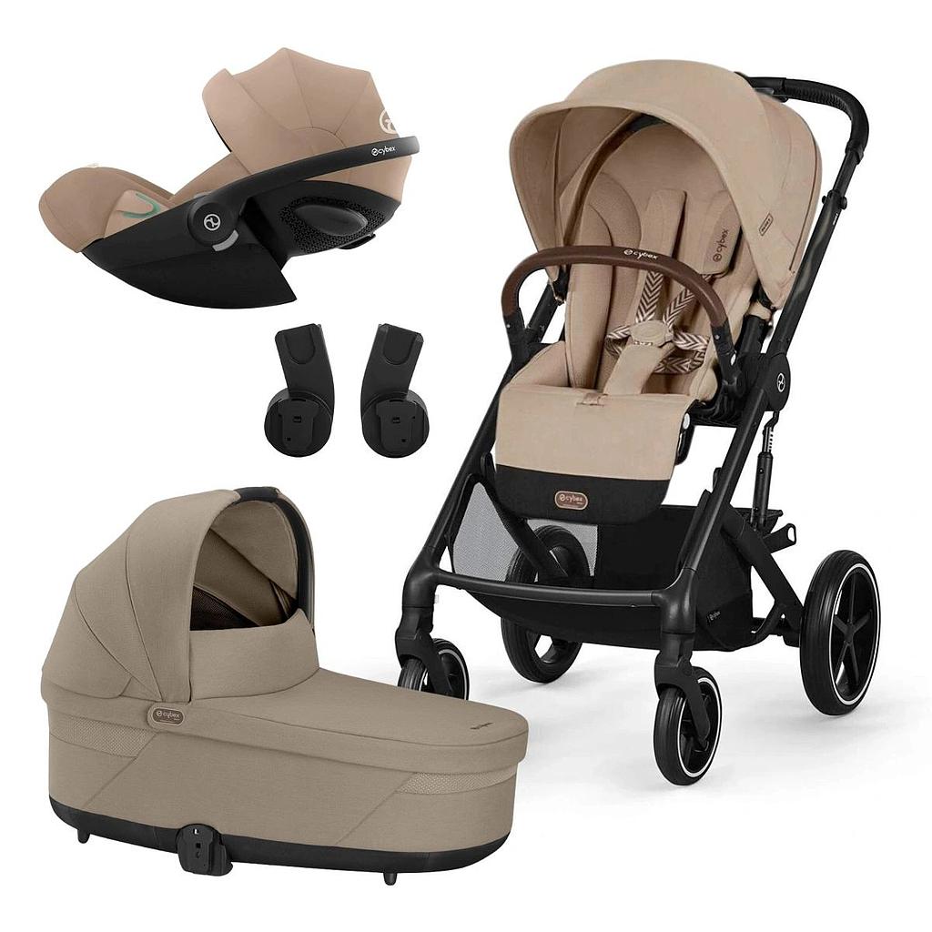CYBEX TRIO BALIOS S LUX BLACK+COT S+CLOUD G Almond Beig