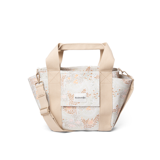 BOLSO MATERNIDAD PEQUEÑO POETRY PRINT BEIGE