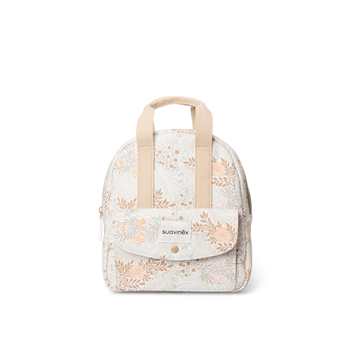 MOCHILA GUARDERIA POETRY PRINT BEIG