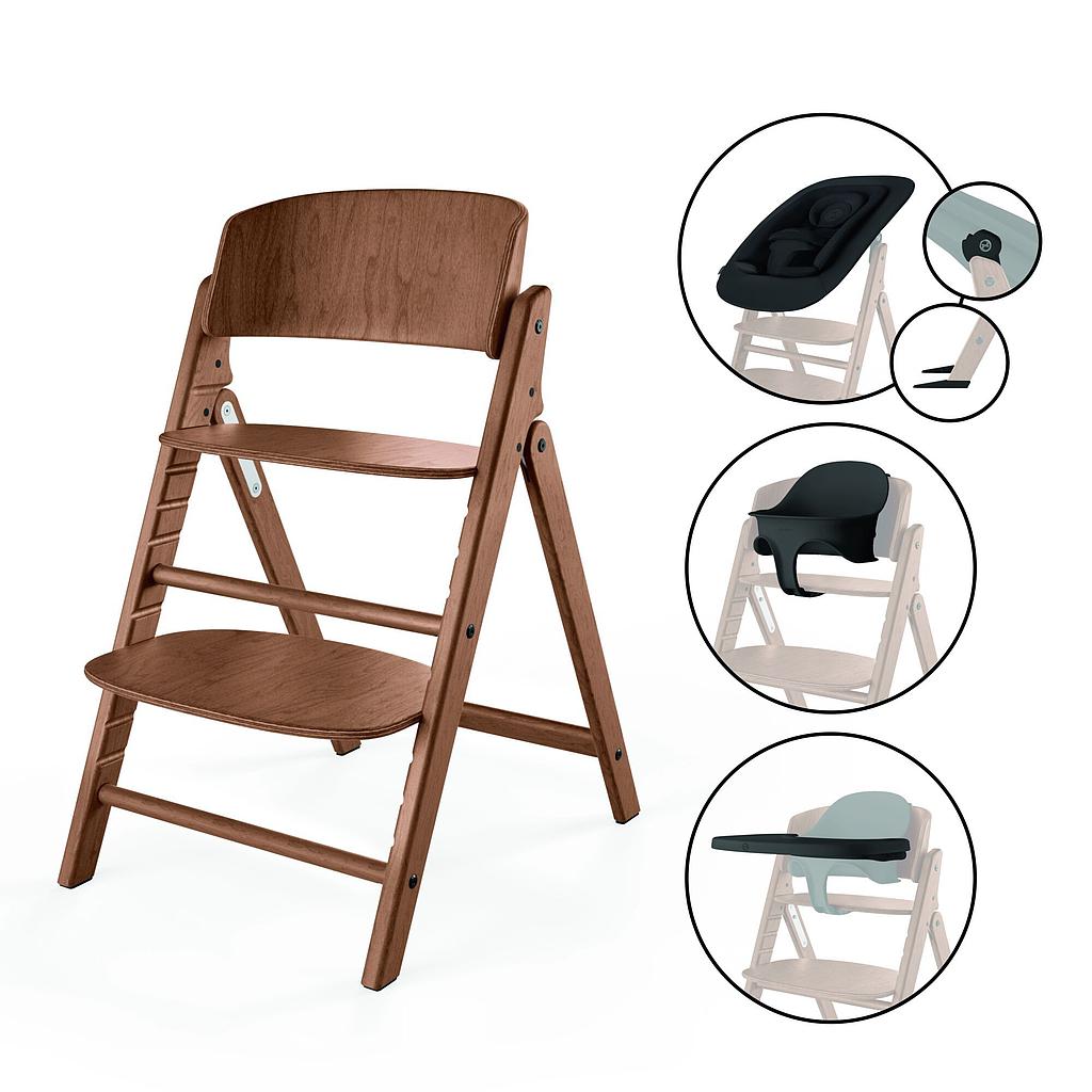 CYBEX CLICK&amp;FOLD 4IN1 NATURAL DARK BROWN