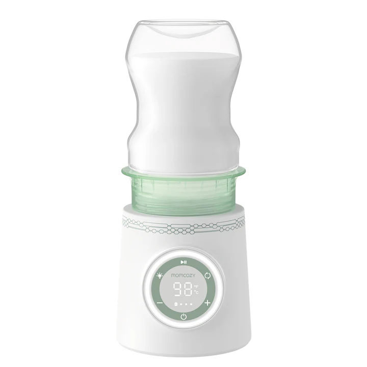 MOMCOZY CALENTADOR PORTATIL LECHE MW003 UNICO BCO/VERDE