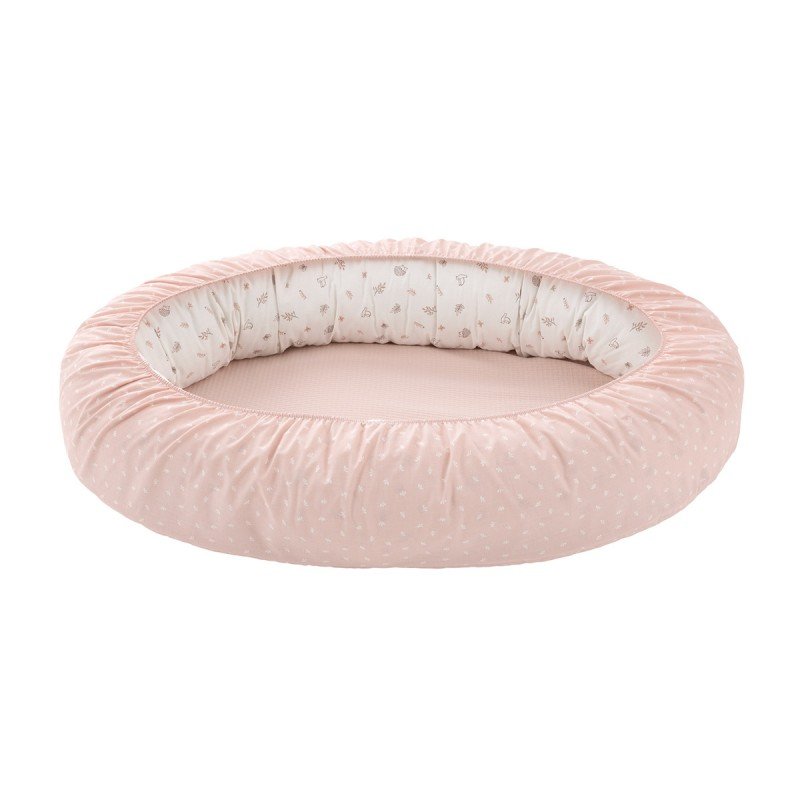 CUNA NIDO BEBE 55x90x15 CM CALMA ROSA