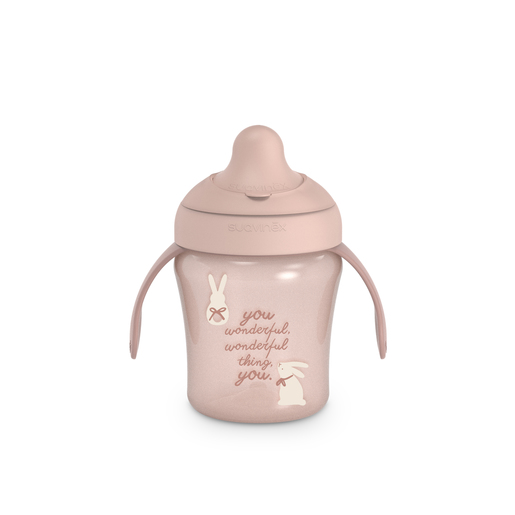 TAZA DE APRENDIZAJE WONDERLAND'26 ROSA (+6M 200ML)