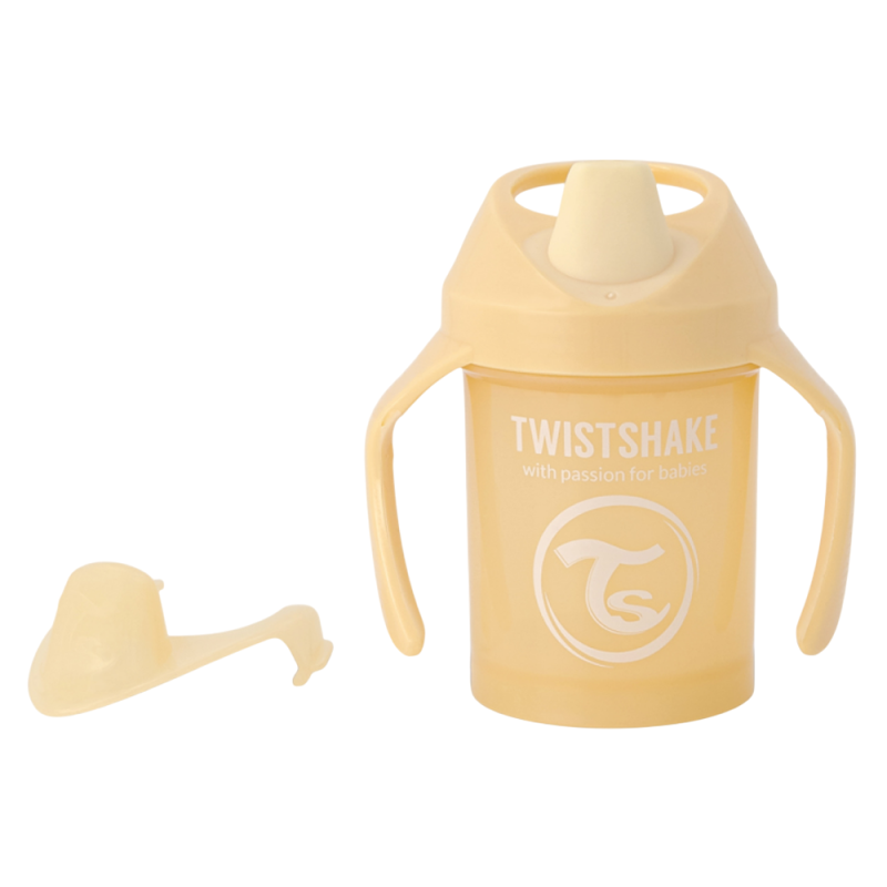 TWISTSHAKE TAZA MINI +4M 230ML CARAMEL BEIGE