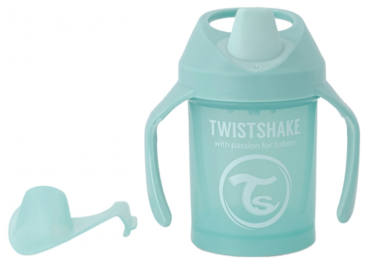 TWISTSHAKE TAZA MINI +4M 230ML NEW TURQUESA