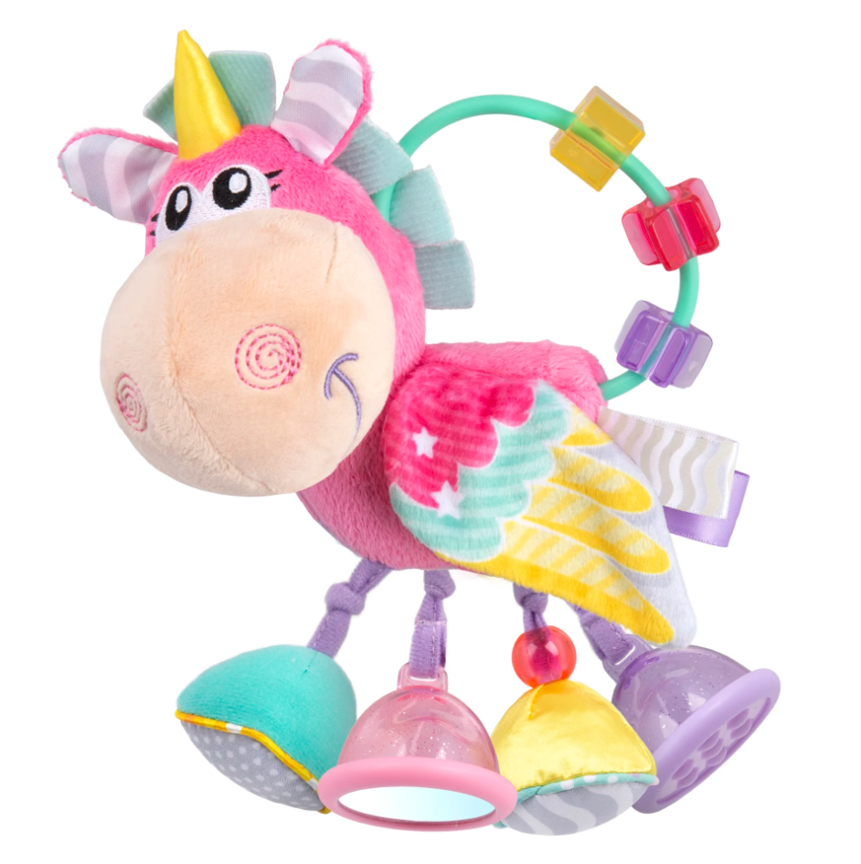 TOY BOX ACTIVITY RATTLE CLIPCLOP ROSA refresh