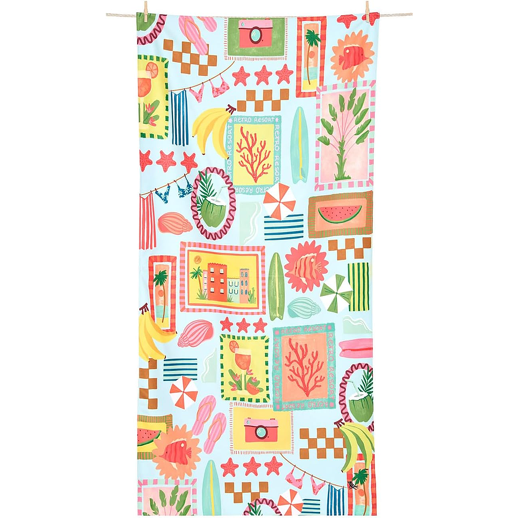 TOALLA DOCK&amp;BAY WISH YOU WERE HERE L 160X90CM