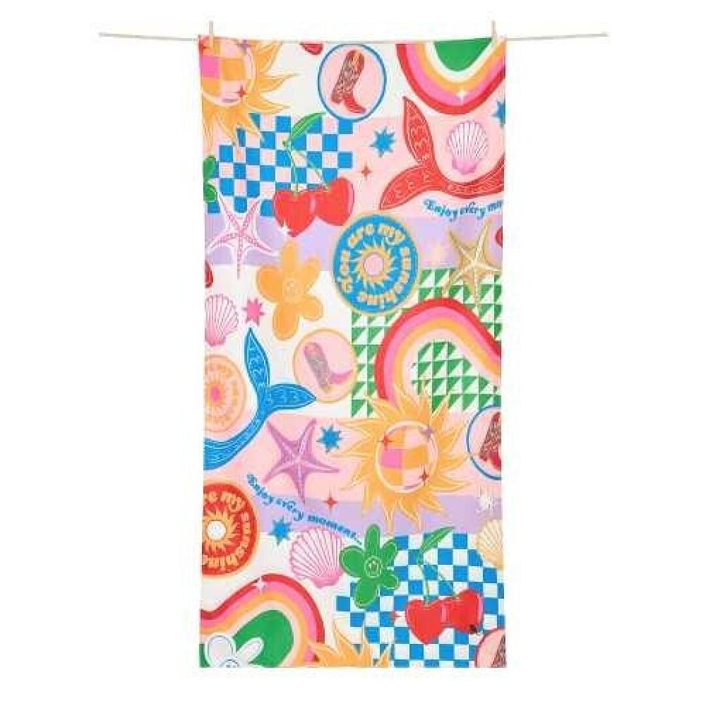 TOALLA DOCK&amp;BAY GOOD VIBES L 160X90CM