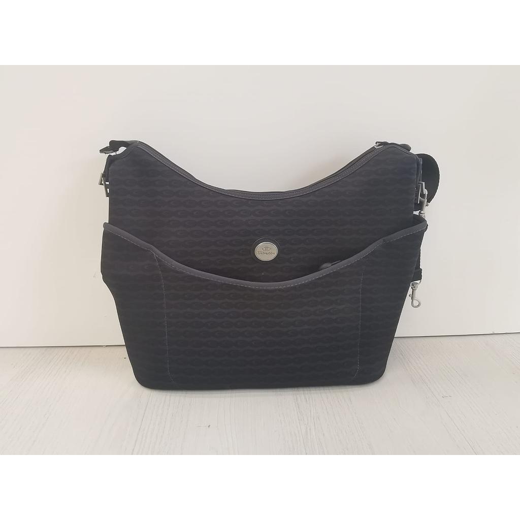 BOLSO BIBETTA VITALLE ESTAMPADO NEGRO