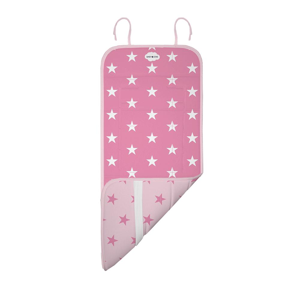 COLCHONETA RECTA RVBLE.STAR FUCSIA