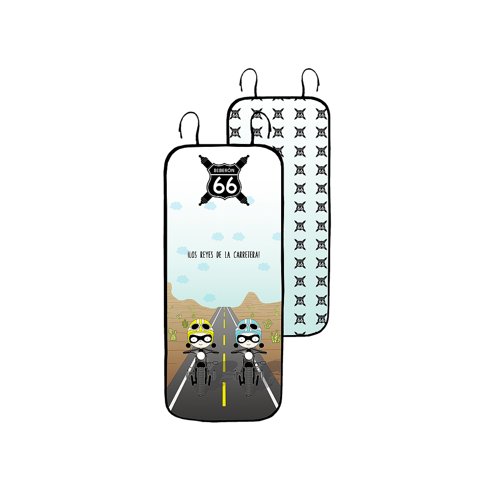 COLCHONETA RECTA RVBLE.BIBERON 66