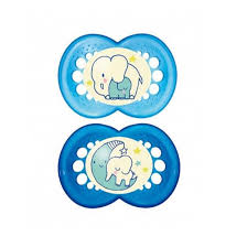 MAM CHUPETE NIGHT LATEX 16M+ SURTIDO