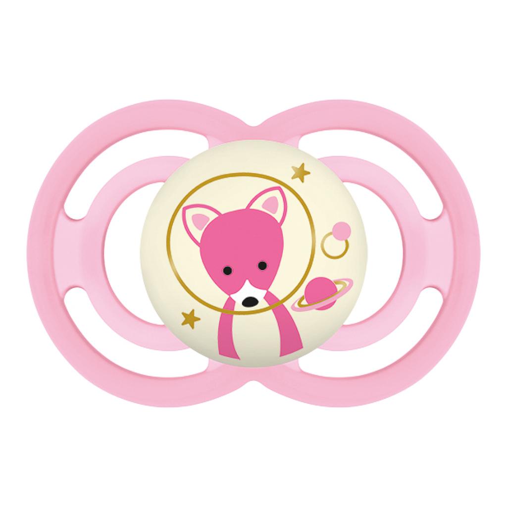 MAM CHUPETE PERFECT NIGHT 6M+ ROSA