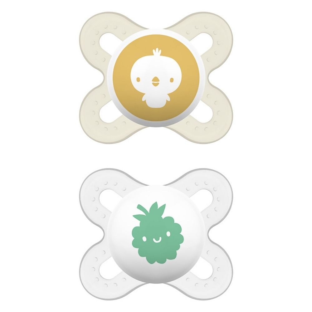 MAM CHUPETE START 0+ LATEX 2 UNDS MARFIL