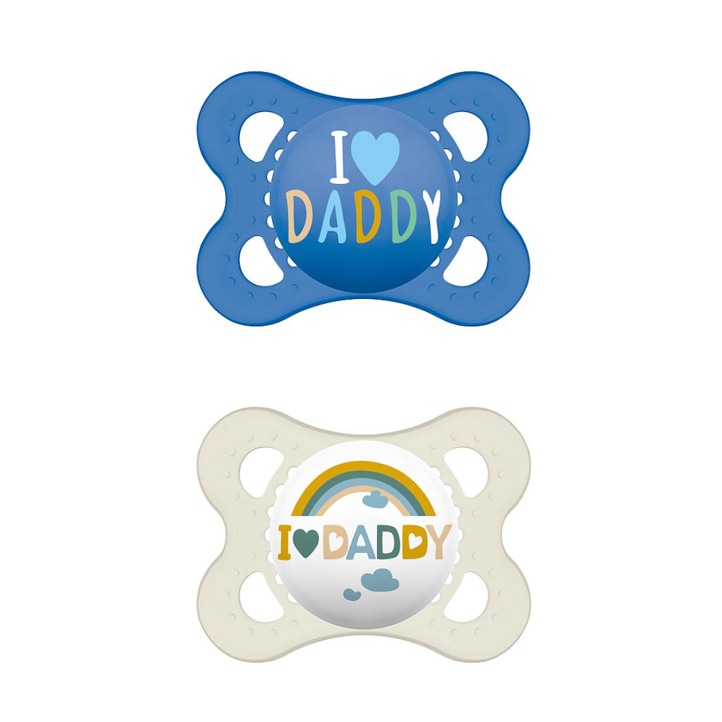 MAM CHUPETE ORIGINAL 0M+ LATEX GRIS 2UN