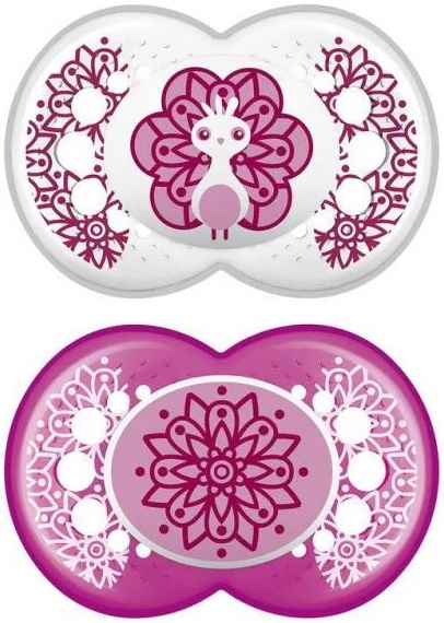 MAM CHUPETE ORIGINAL 6M+ LATEX ROSA