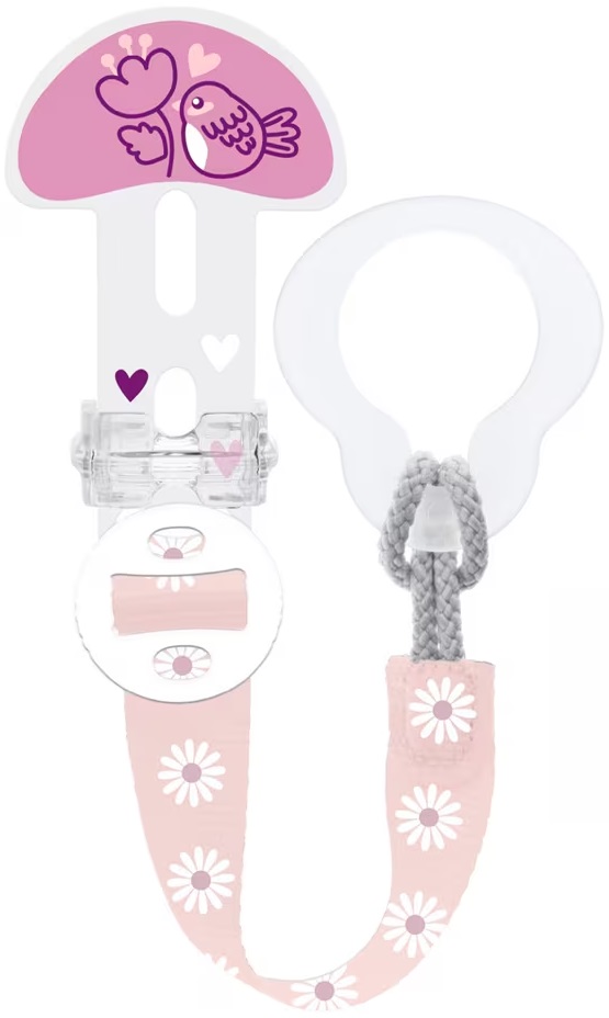 MAM CLIP IT &amp; COVER ROSA