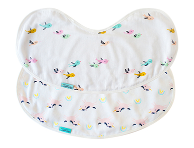 BABERO HOMBRO PACK 2UNDS UNICORNIO-PAJAR