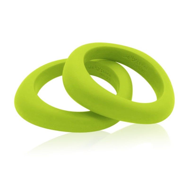 PULSERA ORGANIC JELLYSTONE VERDE LIMA