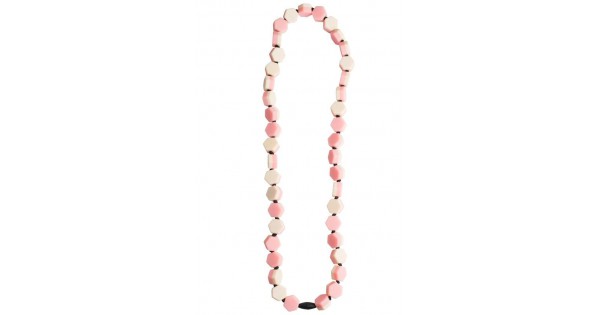 COLLAR 2-SIDE JELLYSTONE ROSA QUARZO