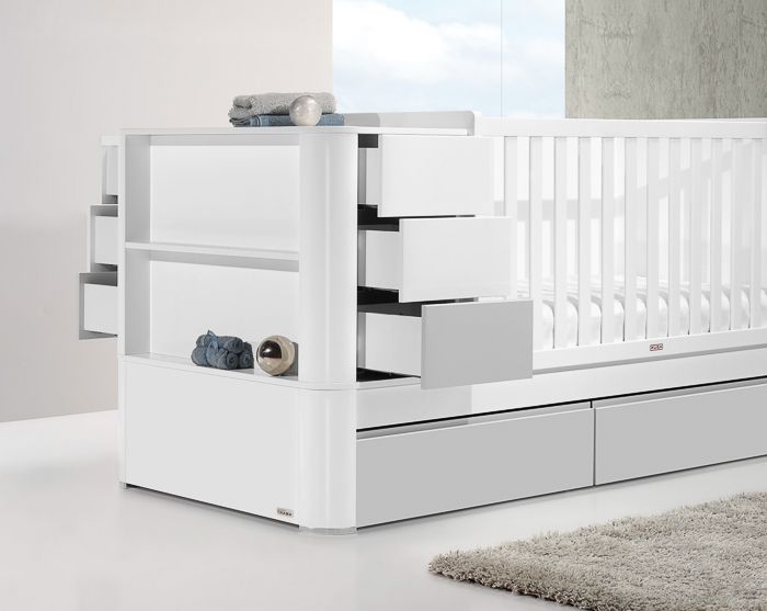 ARMARIO COMBI ARC BCO.BRILLO/PLATA