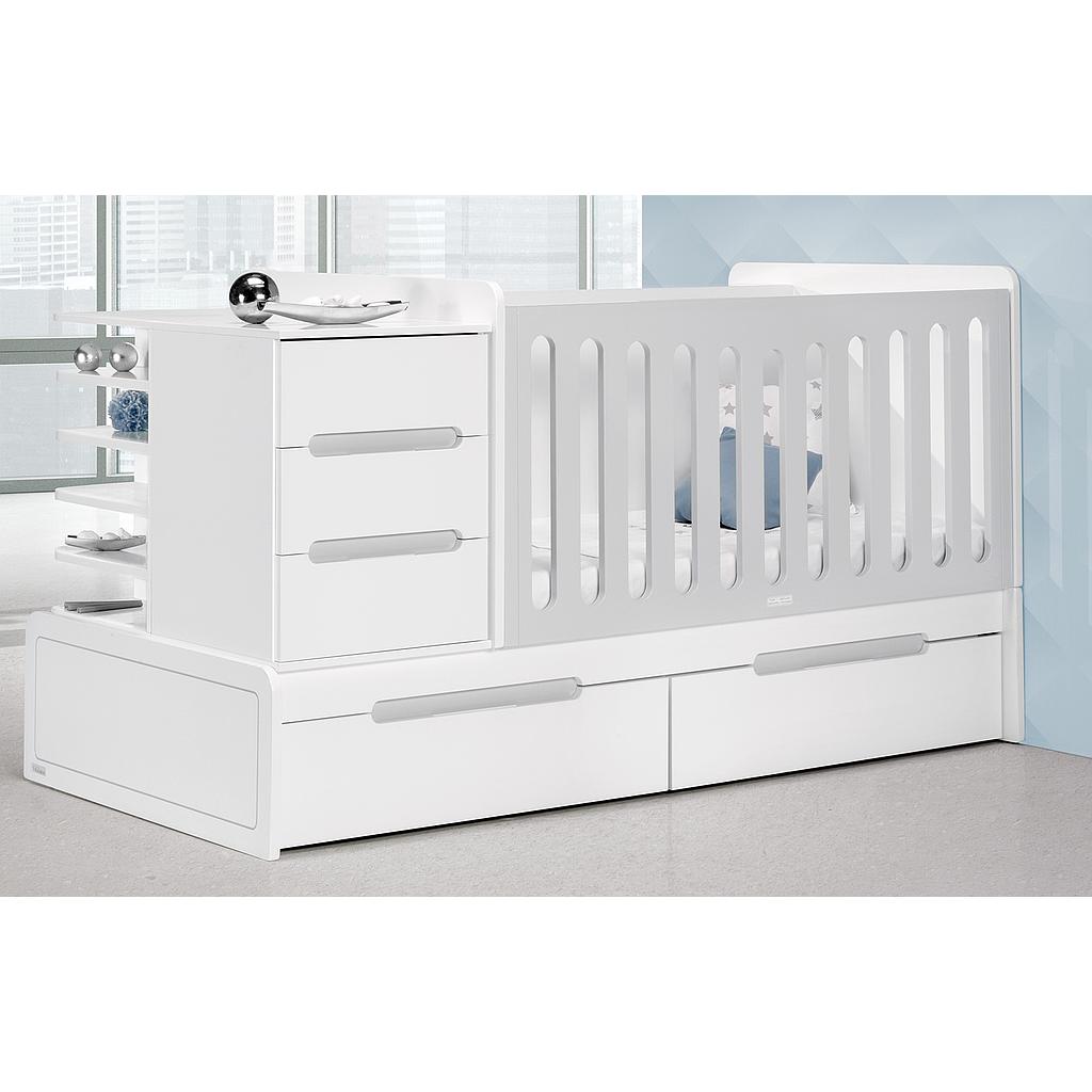 COMBI DESIGN REF.05927 BCO.MATE/PLATA M.