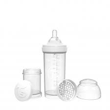 TWISTSHAKE BIBERON ANTICOL.260ML BLANCO