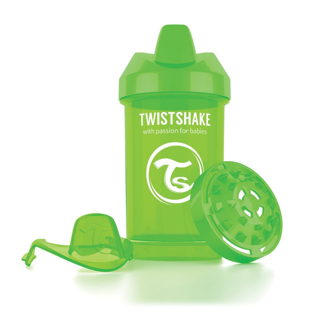 TWISTSHAKE TAZA CRAWLER 300ML 8M+ VERDE